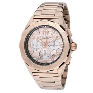 TechnoMarine Men's Rose Gold Chronograph Watch